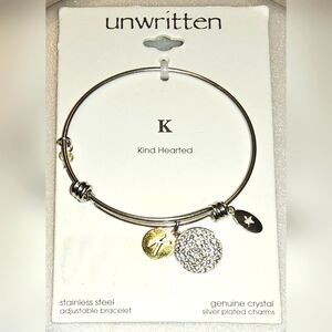 Unwritten Gold and Silver Charm Bracelet